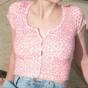 NWOT Pink cheetah zelly